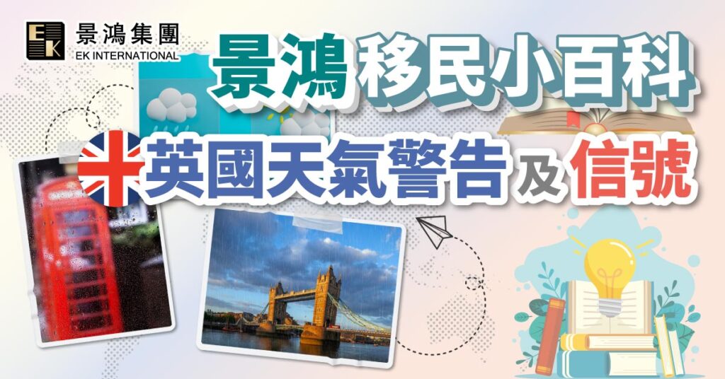 英國天氣警告及信號